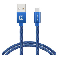 Kabel SWISSTEN 71521208 USB/USB-C 1,2m Blue