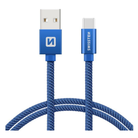 Kabel SWISSTEN 71521208 USB/USB-C 1,2m Blue