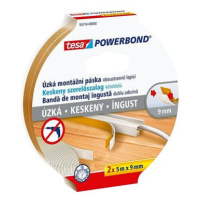 tesa Powerbond Slim - úzká, pěnová, 2ks v balení, 5m:9 mm