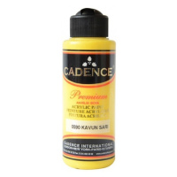 Akrylová barva Cadence Premium 70 ml - citron yellow citrónová žlutá Aladine