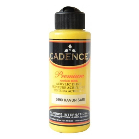 Akrylová barva Cadence Premium 70 ml - citron yellow citrónová žlutá Aladine