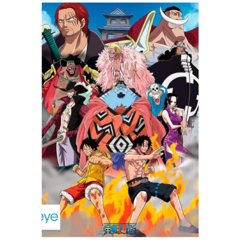 Plakát One Piece - Marine Ford