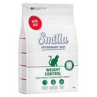 Smilla Veterinary Diet Weight Control hovězí - 4 kg