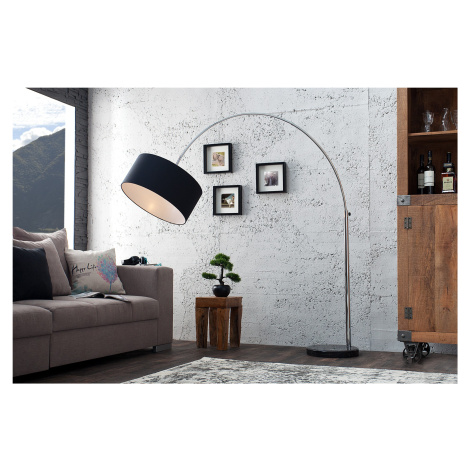 Estila Luxusní stylová stojací lampa Big Bow černá
