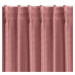 Dekorační závěs s řasící páskou MADDIE 300 růžová 140x300 cm (cena za 1 kus) MyBestHome
