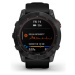 Garmin fenix 7X Solar Gray/ Black Silicone Band Šedá