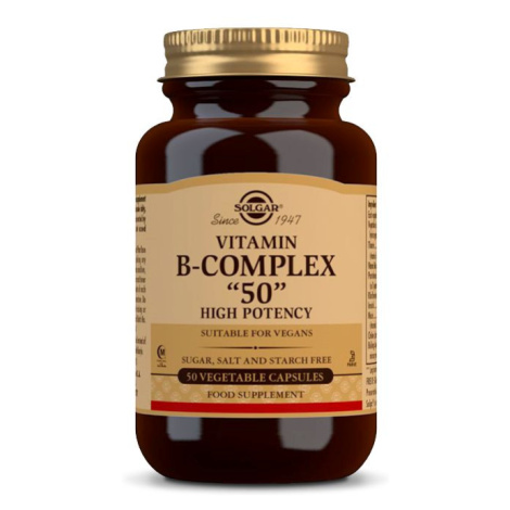 Solgar Vitamin B-komplex 50 kapslí