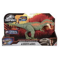 Jurský svět dinosauři v pohybu albertosaurus, mattel gvg67