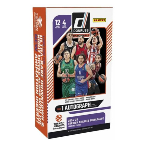 2024-2025 Donruss Euroleague Basketball Hobby Box Panini