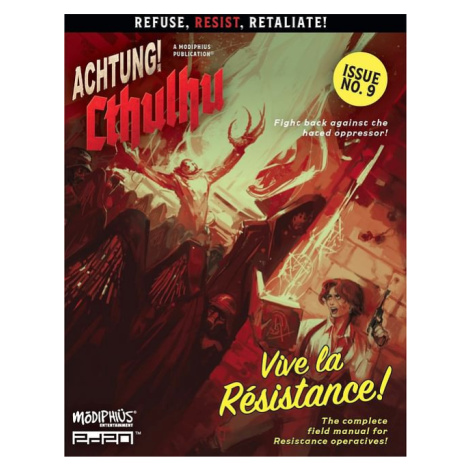 Achtung! Cthulhu 2d20: Vive La Resistance Modiphius Entertainment