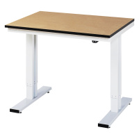 RAU Psací stůl s elektrickým přestavováním výšky, deska z MDF, nosnost 300 kg, š x h 1000 x 800 
