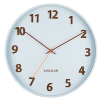 Karlsson 5920LB designové nástěnné hodiny 40 cm
