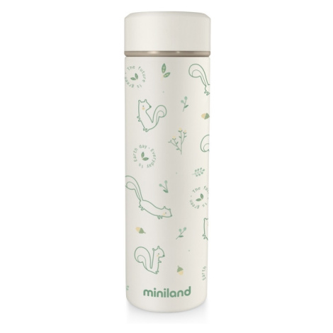 MINILAND - Termoska Natur 450ml veverka