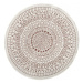 NORTHRUGS - Hanse Home koberce Kusový koberec Twin-Wendeteppiche 103102 creme terra kruh – na ve
