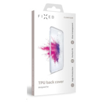 FIXED gelový zadní kryt pro Apple iPhone 13, čirá