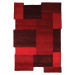 Flair Rugs koberce Kusový koberec Abstract Collage Red Rozměry koberců: 90x150