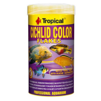 Tropical Cichlid Color 250ml/50g základní krmivo s vysokým obsahem bílkovin pro cichl