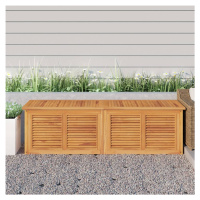 vidaXL Zahradní úložný box s vložkou 175 x 50 x 53 cm masivní teak