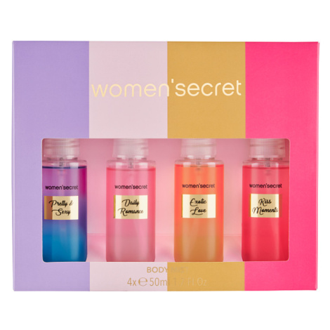 Women'Secret Parfémovaný tělový sprej 4 x 50ml