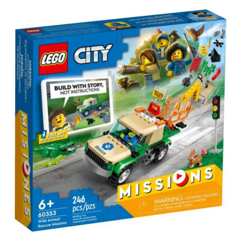 LEGO® CITY 60353 Záchranné mise v divočině