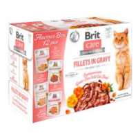 Brit Care Cat Fillets Gravy Flavour Box (12*85g)