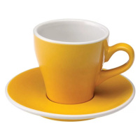 Loveramics Tulip - Cup and sauecr - Cappuccino 180 ml - Yellow