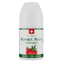 SWISSMEDICUS Koňská mast s konopím hřejivá roll-on 90 ml