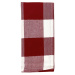 Utěrka bavlněná STRIPE červená 45x65 cm 100% bavlna