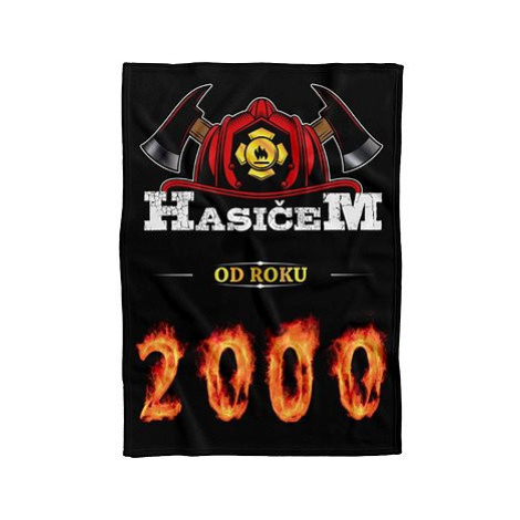 IMPAR Fleecová deka Hasičem od roku - 2000