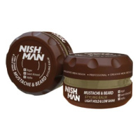 Nishman Beard and Moustache Styling Balm - stylingový vosk na bradu a vousy, 100 ml