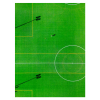 Fotografie Top-down aerial view into a soccer, Miemo Penttinen - miemo.net, 30 × 40 cm