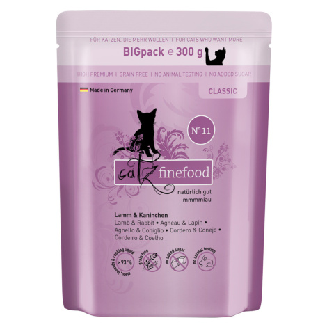 Catz finefood 24 × 300 g - výhodné balení - jehněčí a králík