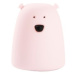RABBIT&FRIENDS Dotyková přenosná lampička medvídek růžová barva: Bílá