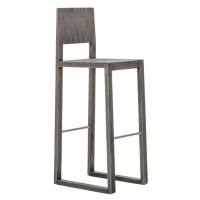 PEDRALI - Vysoká barová židle BRERA 386 DS - wenge