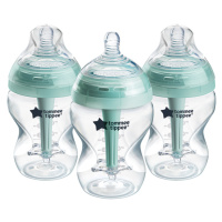 Tommee Tippee ADVANCED ANTI-COLIC Samosterilizační kojenecká lahev, pomalý průtok 260ml, 0m+, 3k