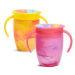 Munchkin Miracle 360° Tie Dye Cup Tropical žlutý a růžový 2 ks, 207 ml