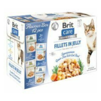 Brit Care Cat Fillets in Jelly Flavour box 12x85g + Množstevní sleva