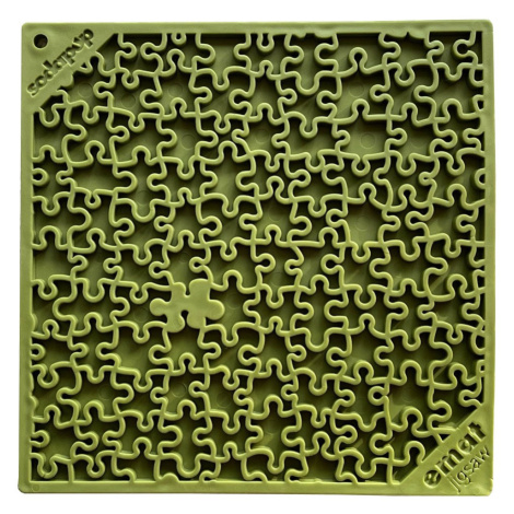 SodaPup lízací podložka Puzzle 20 x 20cm - Zelená