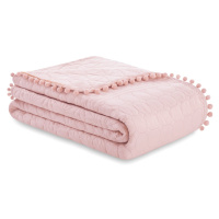 Přehoz na postel AmeliaHome Meadore II pudrově růžový