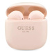 Sluchátka Guess GUTWST26PSP TWS Bluetooth Headphones + Dock Pink Classic EST Logo (GUTWST26PSP)