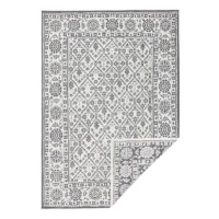 NORTHRUGS Kusový koberec Twin-Wendeteppiche 103116 grau creme – 80 × 250