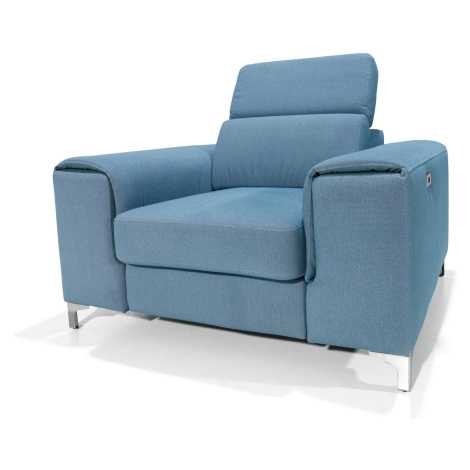 Křeslo Genova 60 - bez polohování Nožičky: Černé, látka: Cloud 87