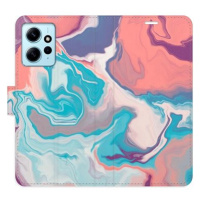 iSaprio flip pouzdro Abstract Paint 06 pro Xiaomi Redmi Note 12 5G