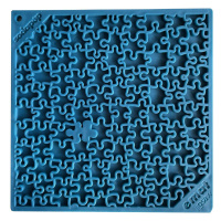 SodaPup lízací podložka Puzzle 20 x 20cm - Modrá