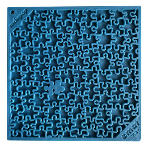 SodaPup lízací podložka Puzzle 20 x 20cm - Modrá