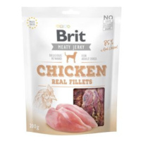 Brit pamlsky Jerky Chicken Fillets 200 g