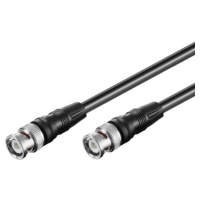 PremiumCord BNC kabel pro audio/video 75 Ohm 1m M/M - ktbmm01