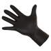 Černé nitrilové rukavice (balení 100ks), jednorázové Černé rukavice  (balení 100ks), VELIKOST M,