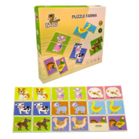 BABU - Puzzle- Pexeso zvířátka z farmy