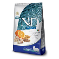 N&D Ocean Dog Adult Mini Codfish, Spelt, Oats & Orange 0,8 kg